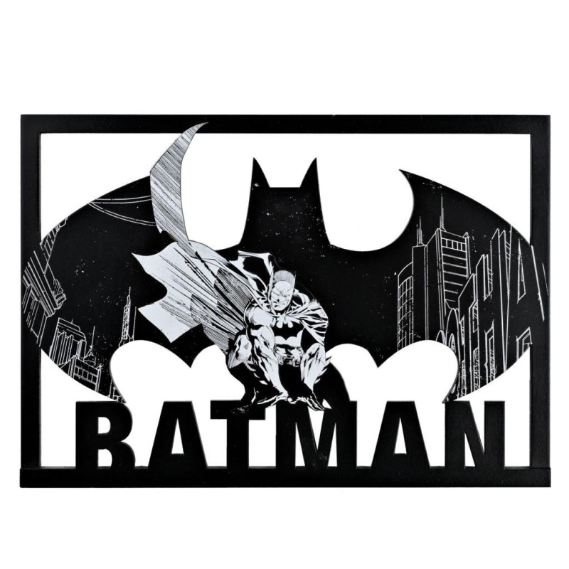 BATMAN - Logo - Plaque Décorative Rectangulaire BATMAN - Logo - Plaque Décorative Rectangulaire