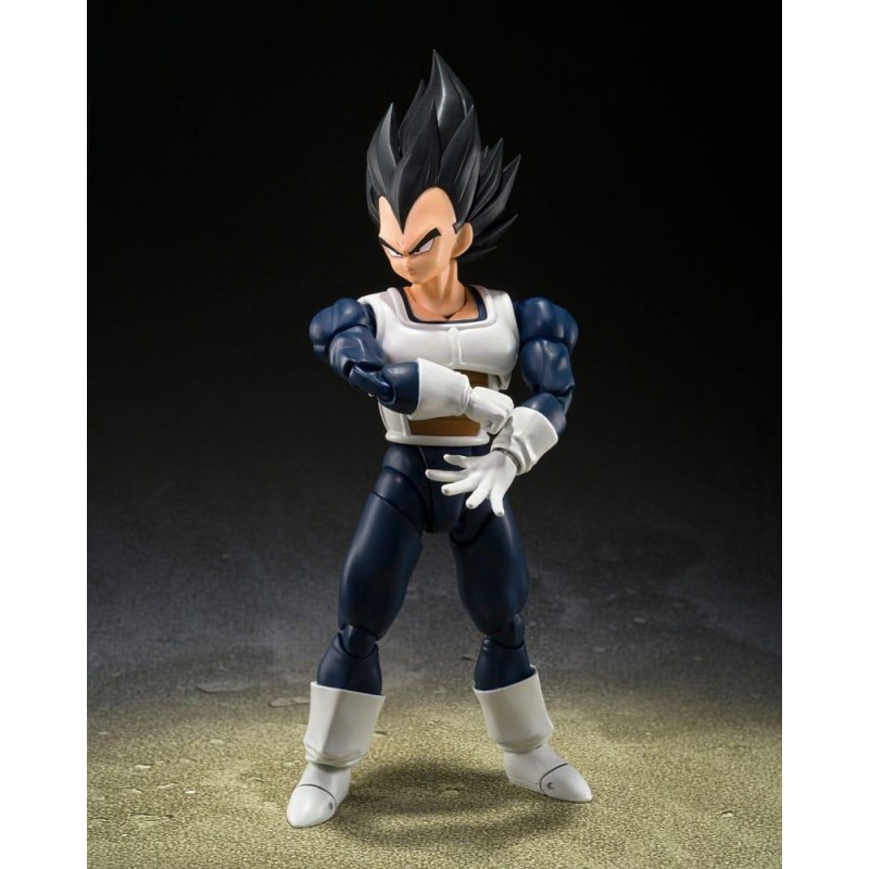 DRAGON BALL Z - Vegeta "Old Battle Clothes" - Fig. S.H. Figuarts 14cm DRAGON BALL Z - Vegeta "Old Battle Clothes" - Fig. S.H. Figuarts 14cm