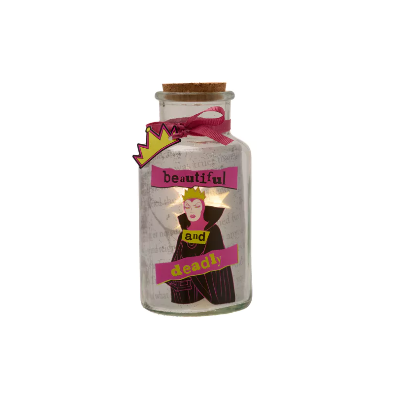 VILLAINS - Reine Sorcière - Lantern Lumineuse - 17 cm VILLAINS - Reine Sorcière - Lantern Lumineuse - 17 cm