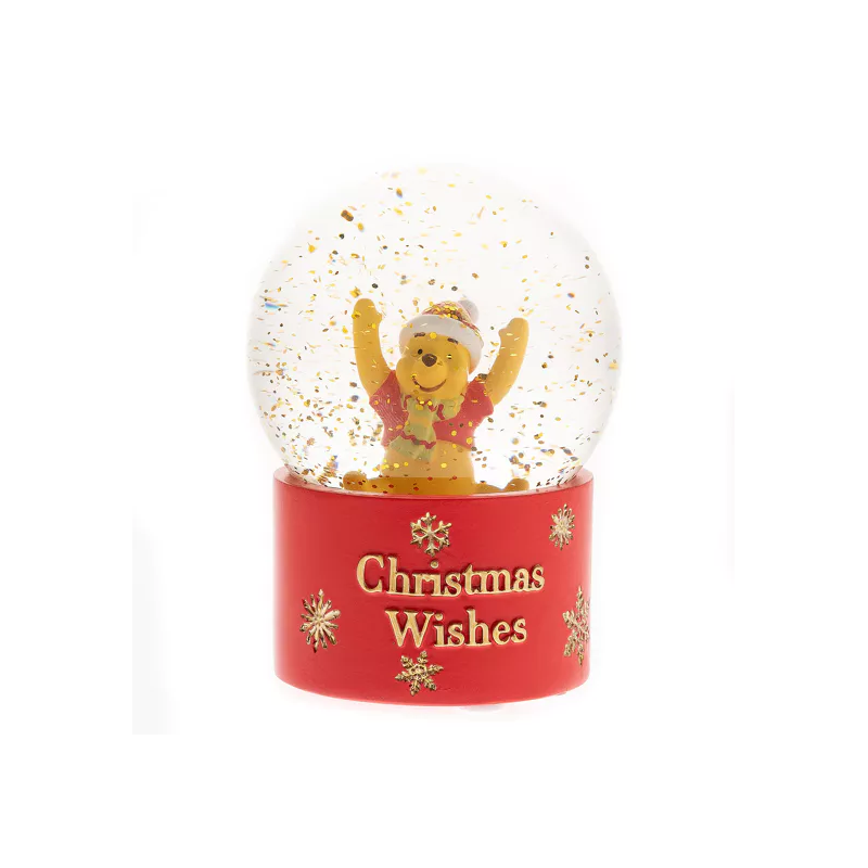 DISNEY - Winnie L'Ourson - Noël - Boule à Neige 80mm DISNEY - Winnie L'Ourson - Noël - Boule à Neige 80mm