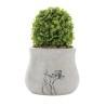 DISNEY - Forest - Bambi - Pot + Fausse Plante
