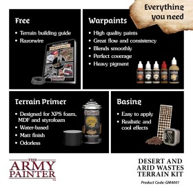 GameMaster Kit de terrain : Désert & Terres dévastées