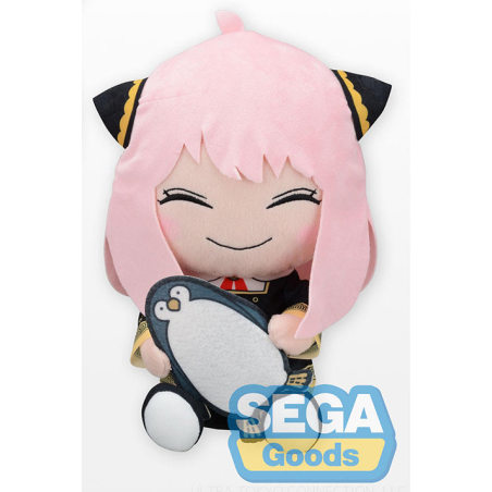 SPY X FAMILY - Anya avec Pingouin - Peluche 30cm