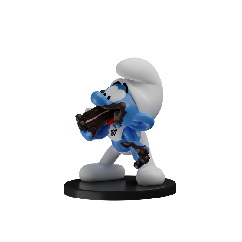 SCHTROUMPF - Schtroumpf Gourmand - Figurine 11cm SCHTROUMPF - Schtroumpf Gourmand - Figurine 11cm
