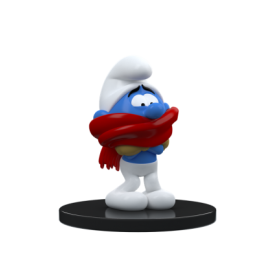 SCHTROUMPF - Schtroumpf Frileux - Figurine 11cm
