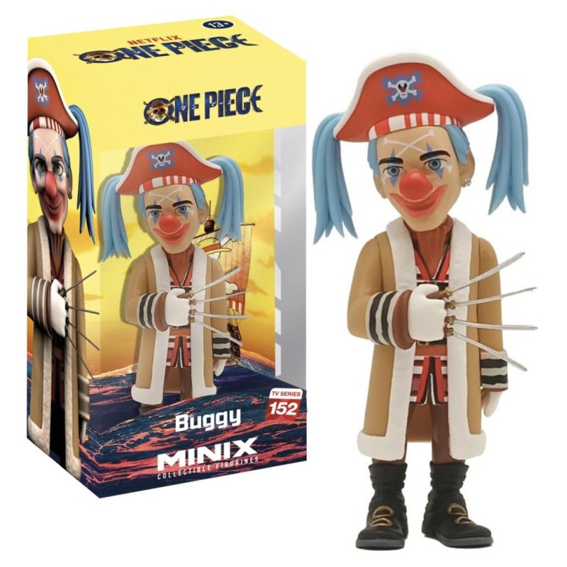 ONE PIECE - Buggy - Figurine Minix 12cm ONE PIECE - Buggy - Figurine Minix 12cm