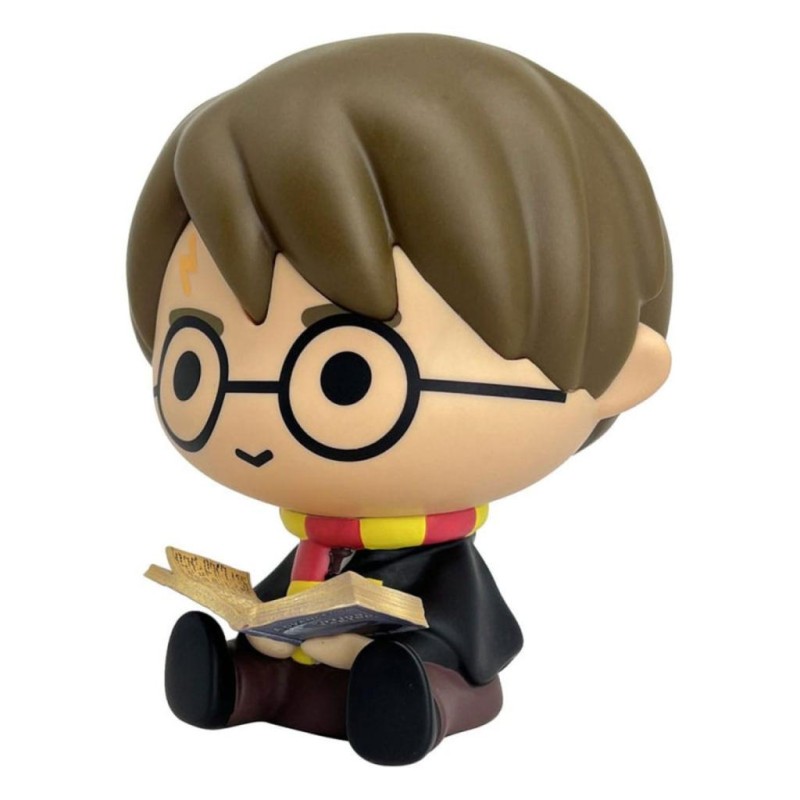 HARRY POTTER - Harry avec livre de sort - Tirelire PVC 16cm HARRY POTTER - Harry avec livre de sort - Tirelire PVC 16cm