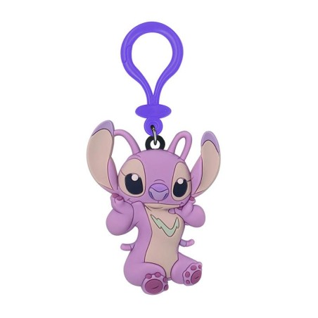 DISNEY - Angel - Porte-clés Sac à dos Soft Touch
