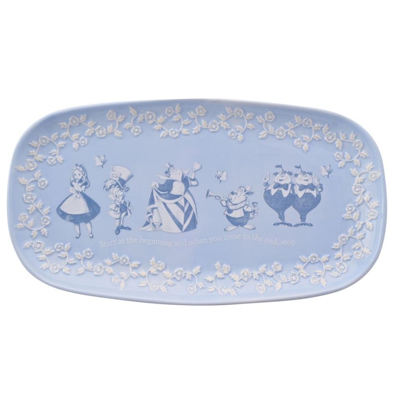 ALICE AUX PAYS DES MERVEILLES - Alice - Assiette de Service ALICE AUX PAYS DES MERVEILLES - Alice - Assiette de Service