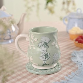 ALICE AUX PAYS DES MERVEILLES - Chapelier Fou - Mug en Relief 350ml