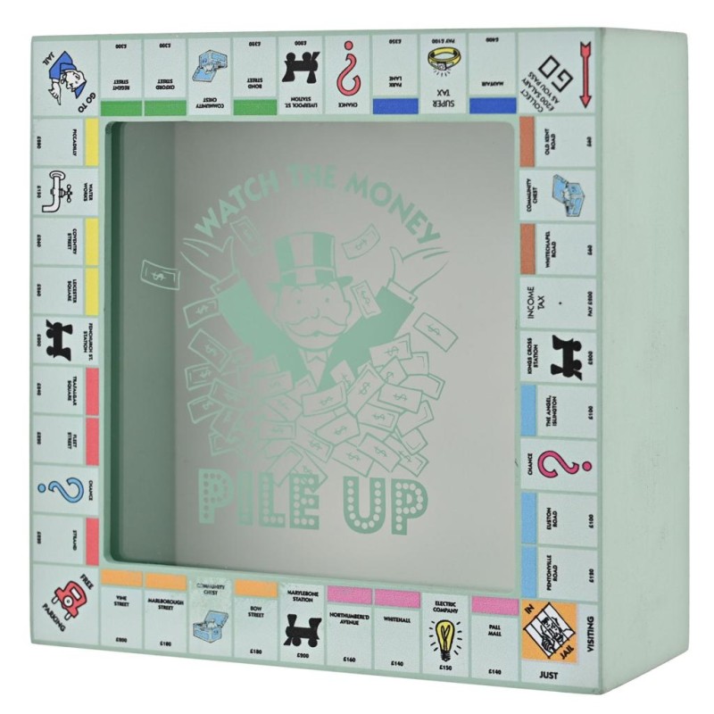 MONOPOLY - Plateau de Jeu - Boîte Tirelire MONOPOLY - Plateau de Jeu - Boîte Tirelire