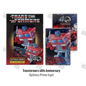TRANSFORMERS - 40th Anniversary - Autobots -Lingot Edition Limitée