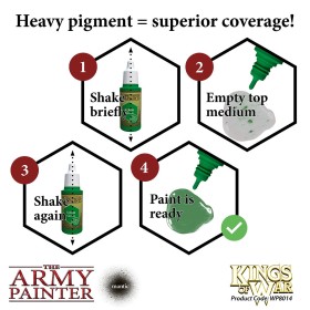 Warpaints Kings of War Greenskins paint set