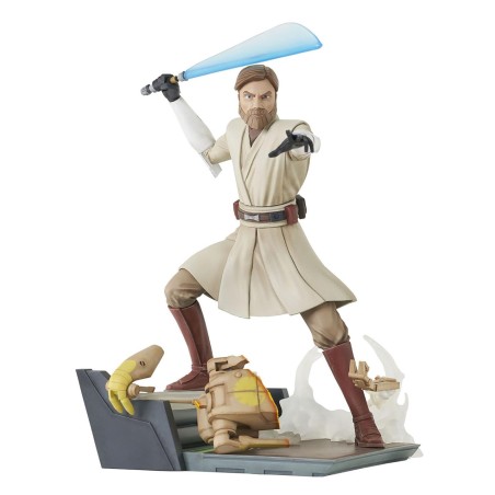 STAR WARS THE CLONE WARS - General Kenobi - Statuette Gallery 20cm
