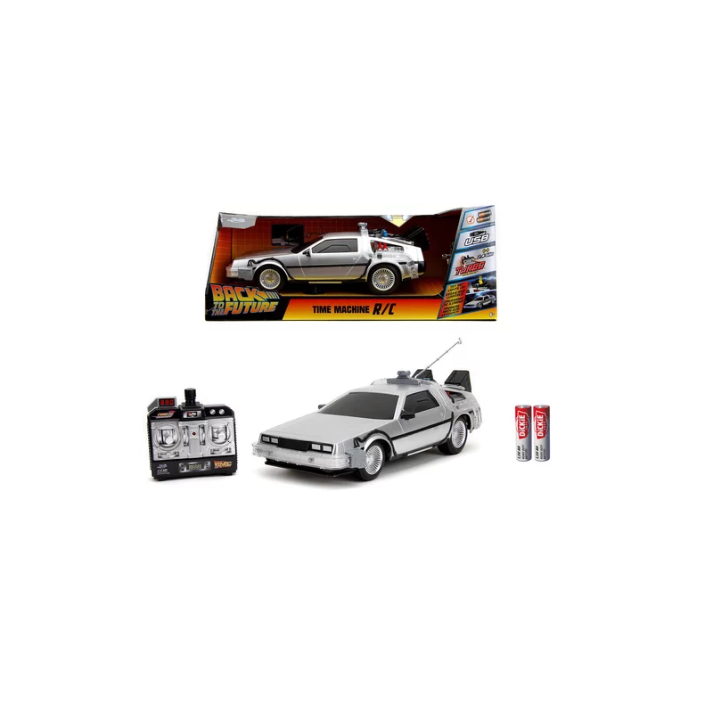 RETOUR VERS LE FUTUR - Time Machine - Voiture RC 1:16 RETOUR VERS LE FUTUR - Time Machine - Voiture RC 1:16
