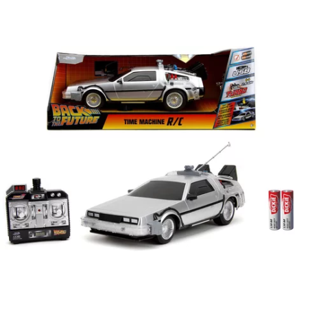RETOUR VERS LE FUTUR - Time Machine - Voiture RC 1:16