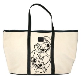 STITCH & ANGEL - Sac à Bandoulière en Toile - 35x31x20cm