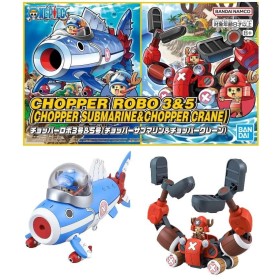 ONE PIECE - Chopper Robot 3&5 (Chopper Submarine & Crane) -Model Kit
