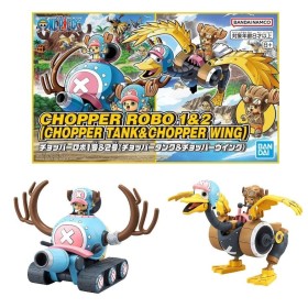 ONE PIECE - Chopper Robot 1&2 (Chopper Tank & Chopper Wing) -Model Kit