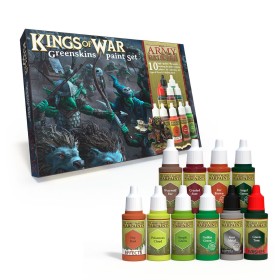 Warpaints Kings of War Greenskins paint set