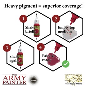 Warpaints Kings of War Dwarfs paint set