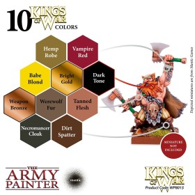 Warpaints Kings of War Dwarfs paint set