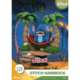 LILO & STITCH - Stitch "Hamac" - Diorama D-Stage 14cm