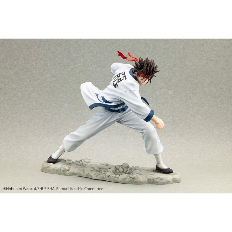 KENSHIN LE VAGABOND - Sanosuke Sagara - Statuette ARTFXJ 1/8 18cm KENSHIN LE VAGABOND - Sanosuke Sagara - Statuette ARTFXJ 1/8 18cm