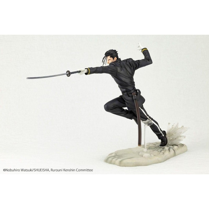KENSHIN LE VAGABOND - Saito Hajime - Statuette ARTFXJ 1/8 23cm KENSHIN LE VAGABOND - Saito Hajime - Statuette ARTFXJ 1/8 23cm