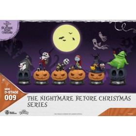 L'ETRANGE NOEL DE MONSIEUR JACK - Set 6 Mini Diorama Stage 10cm