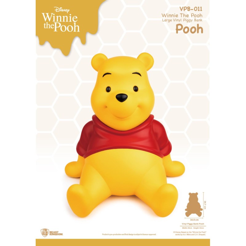 WINNIE L'OURSON - Winnie - Tirelire 34cm WINNIE L'OURSON - Winnie - Tirelire 34cm