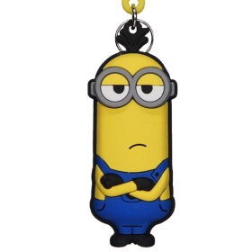 MINIONS - Kevin - Porte-clés Sac à dos Soft Touch