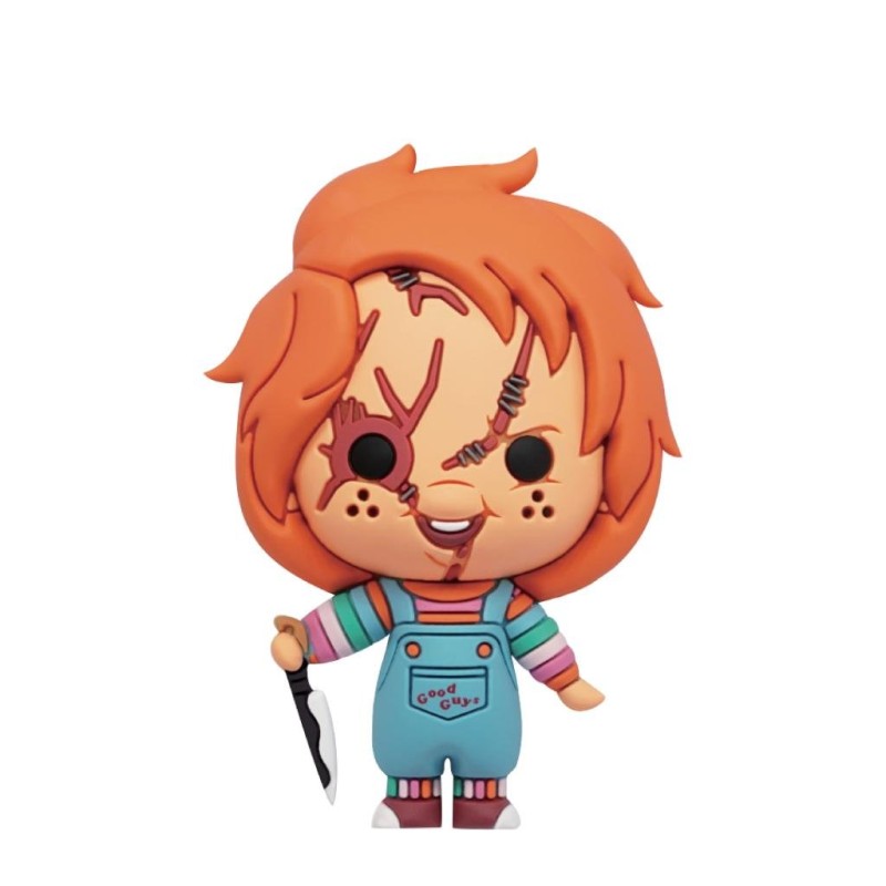 CHUCKY - Aimant à collectionner en mousse 3D CHUCKY - Aimant à collectionner en mousse 3D