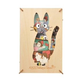 KIKI LA PETITE SORCIERE - Jiji - Théâtre de papier Style bois