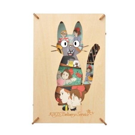KIKI LA PETITE SORCIERE - Jiji - Théâtre de papier Style bois