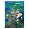 KIKI LA PETITE SORCIERE - Ciel de Koriko - Puzzle Vitrail 500P