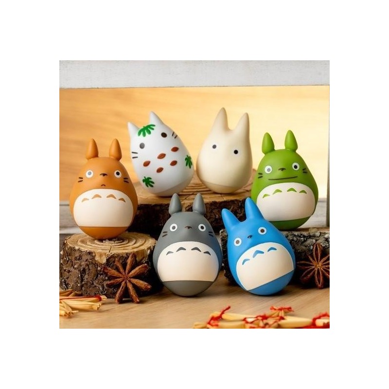 MON VOISIN TOTORO - Assortiment 6 Figurines Roly-Poly 5cm MON VOISIN TOTORO - Assortiment 6 Figurines Roly-Poly 5cm