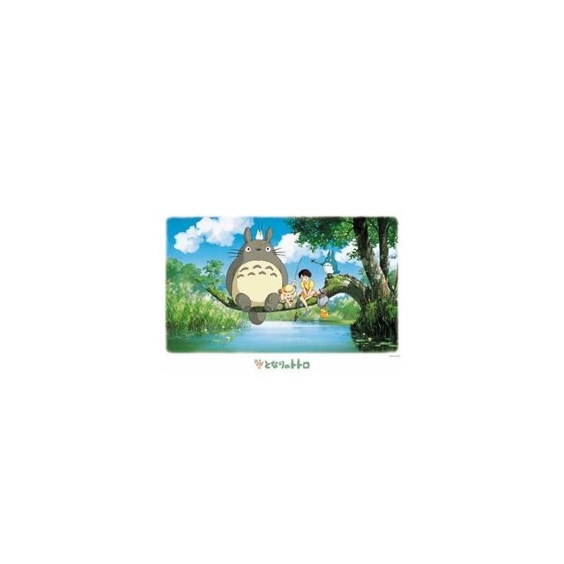 MON VOISIN TOTORO - Will Totoro catch a fish - Puzzle 1000P MON VOISIN TOTORO - Will Totoro catch a fish - Puzzle 1000P