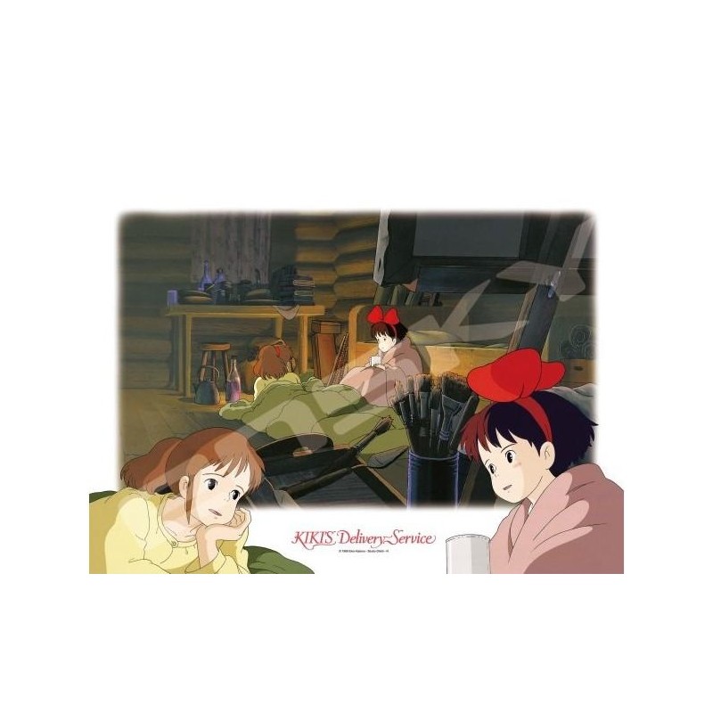 KIKI LA PETITE SORCIERE - Kiki & Ursula dans la cabane - Puzzle 500P KIKI LA PETITE SORCIERE - Kiki & Ursula dans la cabane - Puzzle 500P