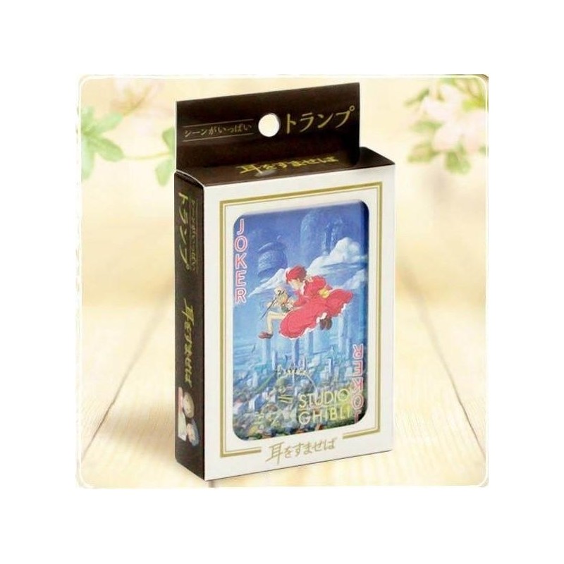 GHIBLI - Si tu tends l'oreille - Jeu de cartes à jouer (54 cartes) GHIBLI - Si tu tends l'oreille - Jeu de cartes à jouer (54 cartes)