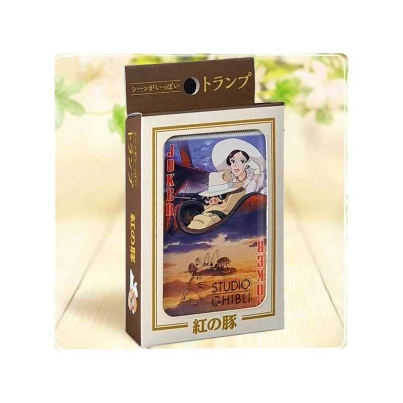 GHIBLI - Porco Rosso - Jeu de cartes à jouer (54 cartes) GHIBLI - Porco Rosso - Jeu de cartes à jouer (54 cartes)