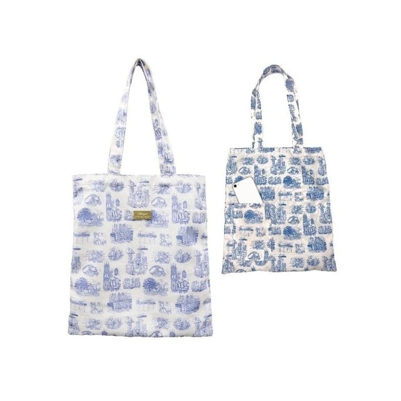 SI TU TENDS L'OREILLE - Nostalgie - Tote Bag 36.5x32.5cm SI TU TENDS L'OREILLE - Nostalgie - Tote Bag 36.5x32.5cm