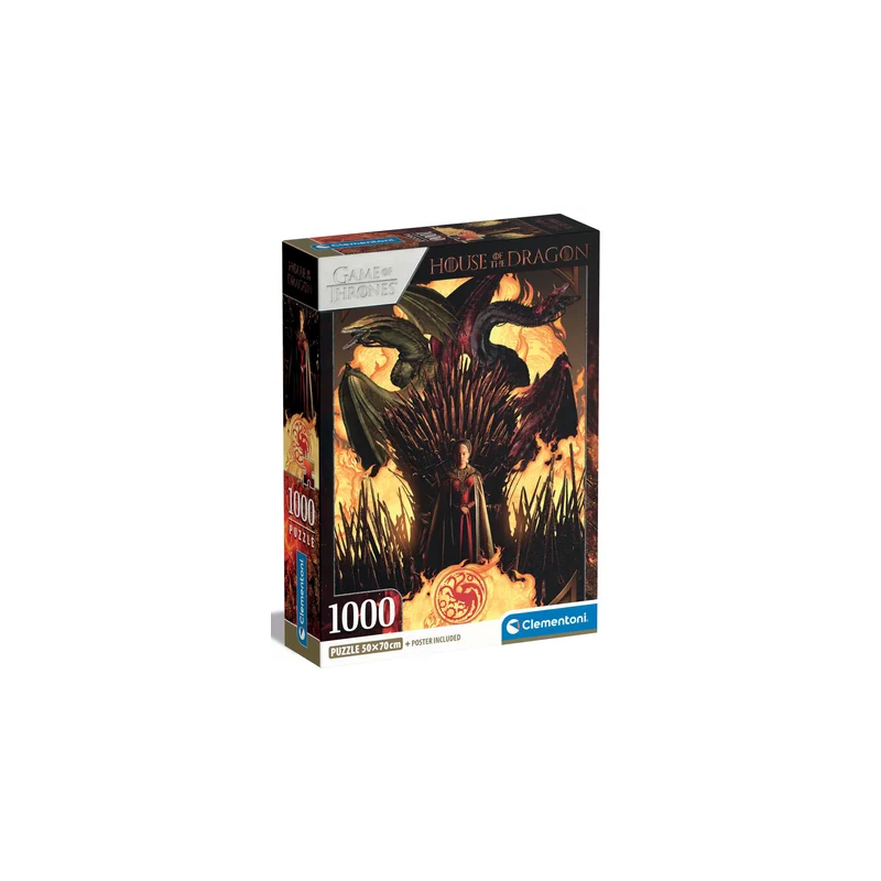 HOUSE OF THE DRAGON - Throne de Fer - Puzzle 1000P HOUSE OF THE DRAGON - Throne de Fer - Puzzle 1000P
