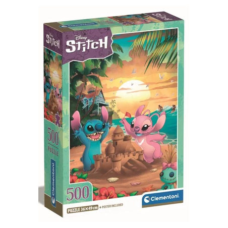 LILO & STITCH - Stitch & Angel - Puzzle 500P
