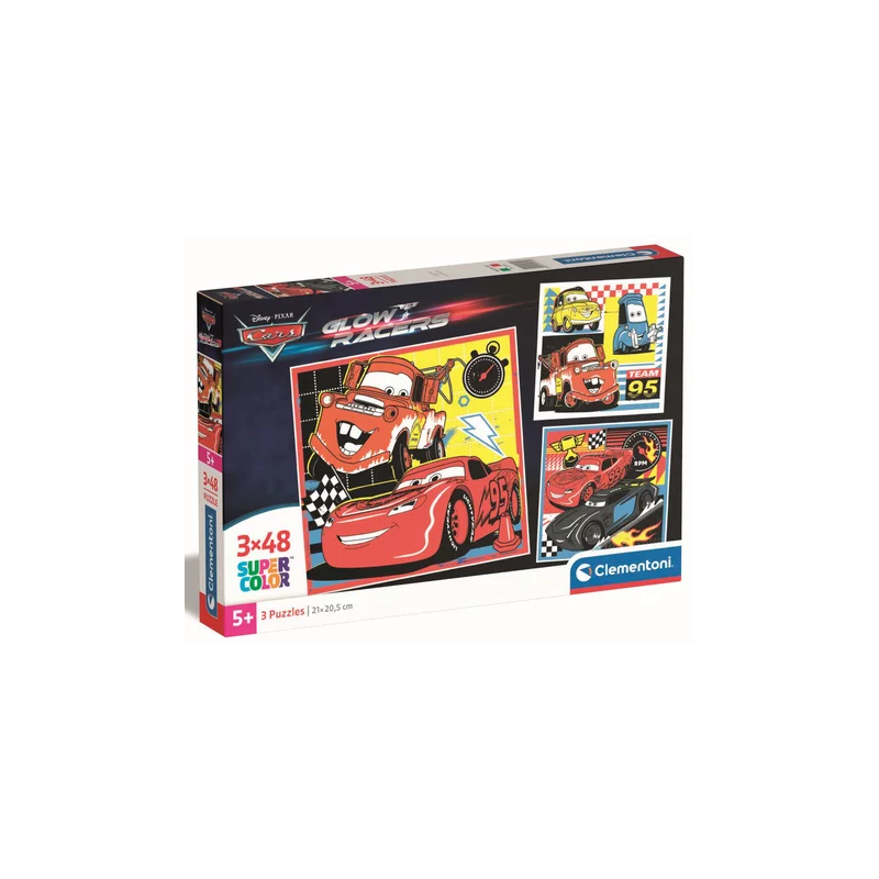 DISNEY - Cars - Set 3 Puzzle 48P