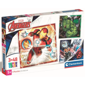 MARVEL - Avengers - Set 3 Puzzle 48P