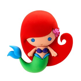 LA PETITE SIRENE - Ariel - Aimant à collectionner en mousse 3D