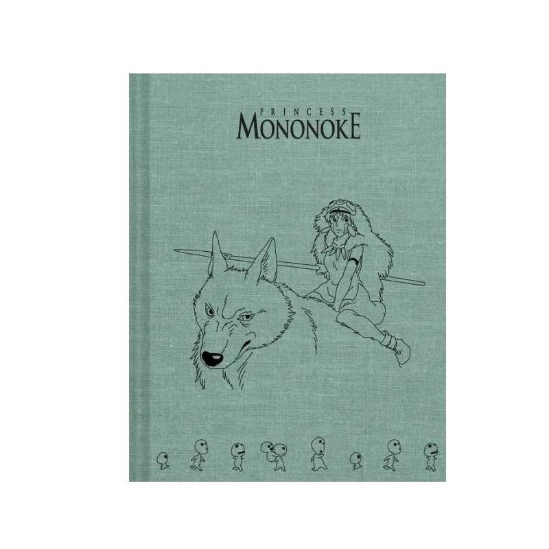 PRINCESSE MONONOKE - San - Carnet de Croquis Toilé PRINCESSE MONONOKE - San - Carnet de Croquis Toilé