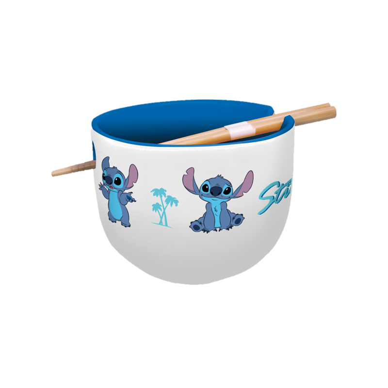 STITCH - Bol à Ramen avec Baguette - 450 ml STITCH - Bol à Ramen avec Baguette - 450 ml