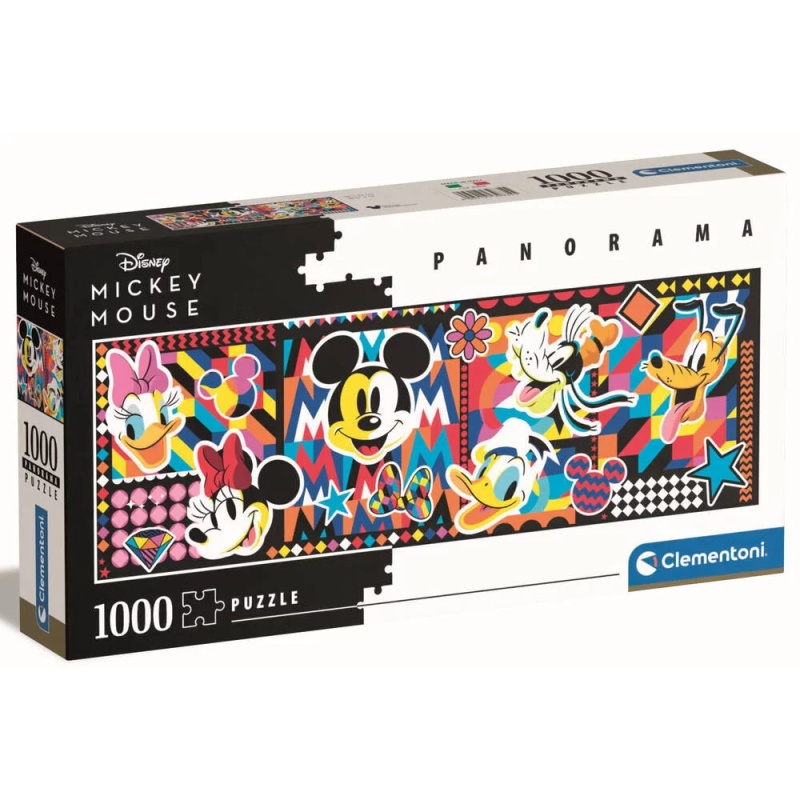 DISNEY - Mickey & Amis - Puzzle Panorama 1000P DISNEY - Mickey & Amis - Puzzle Panorama 1000P